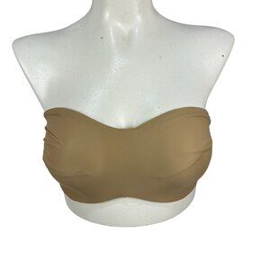 Sweet Nothings Strapless Bandeau Bra 38DD Stay There Power Band Nylon Elastane
